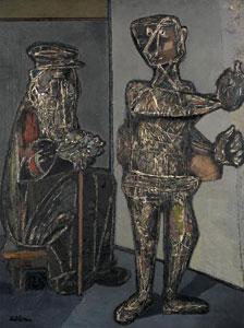 Jankel Adler Two Figures